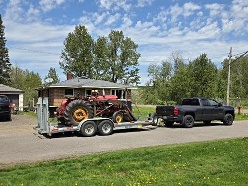 1951 massey harris antique - 1951,